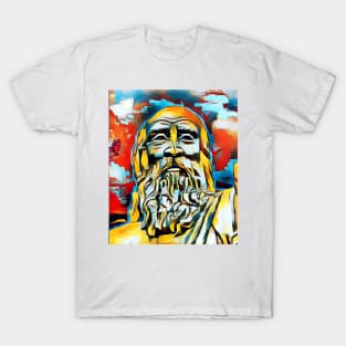 Diogenes Abstract Portrait | Diogenes Artwork 4 T-Shirt